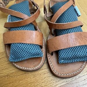 The Poet by Pantelis Melissinos “Thebes” leather handmade sandals size/8